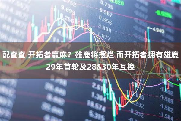 配查查 开拓者赢麻？雄鹿将摆烂 而开拓者拥有雄鹿29年首轮及28&30年互换
